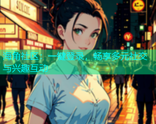 海角社区:一键登录,畅享多元社交与兴趣互动 海角社区:一键登录,畅享多元社交与兴趣互动