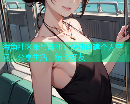 海角社区账号注册：快速创建个人空间，分享生活，结交好友