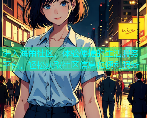 进入海角社区，体验便捷的生活服务平台，轻松获取社区信息和便利服务