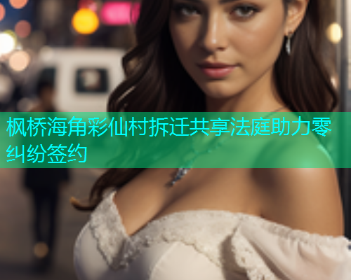 枫桥海角彩仙村拆迁共享法庭助力零纠纷签约