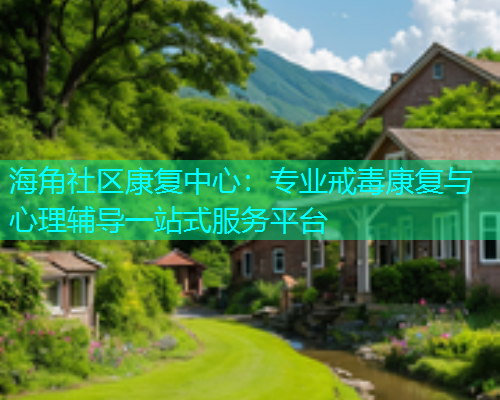海角社区康复中心：专业戒毒康复与心理辅导一站式服务平台